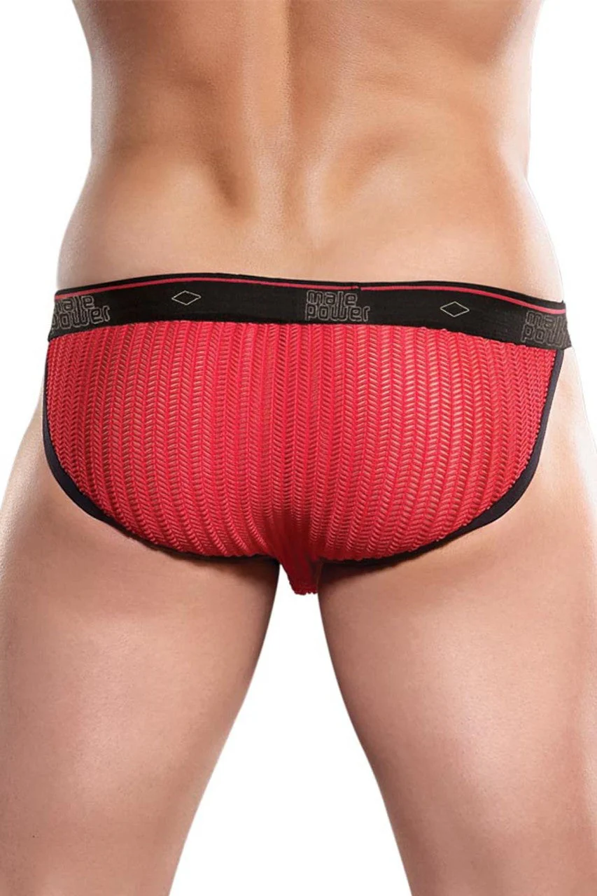 MP474170 Malepower Male Power Mustang Bikini Red - Image 2