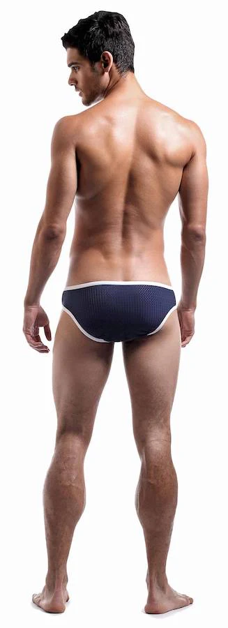 MP476219 Malepower Snap Bikini - Navy - Image 2