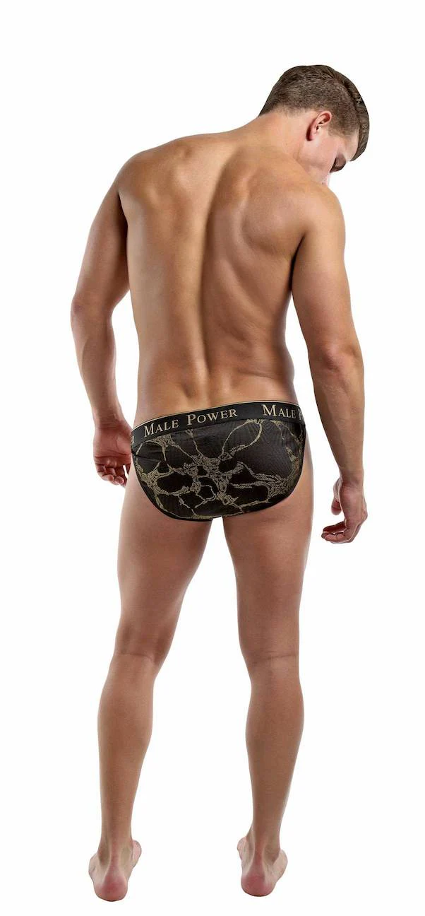 MP478224 Malepower Enrichment Bikini - Black/Gold - Image 2