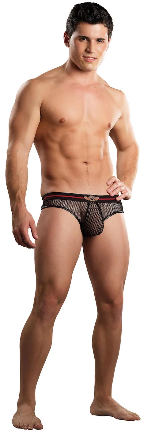 MP490156 Malepower Male Power Lo Rise Pouch Enhancer Bikini Black