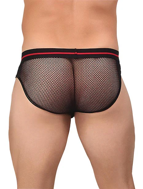 MP490156 Malepower Male Power Lo Rise Pouch Enhancer Bikini Black - Image 2