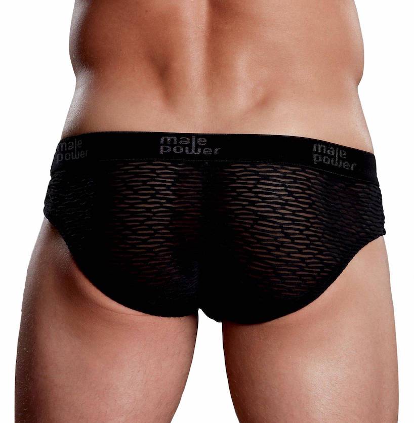 MP491192 Malepower Lo Rise Bikini - Black - Image 2