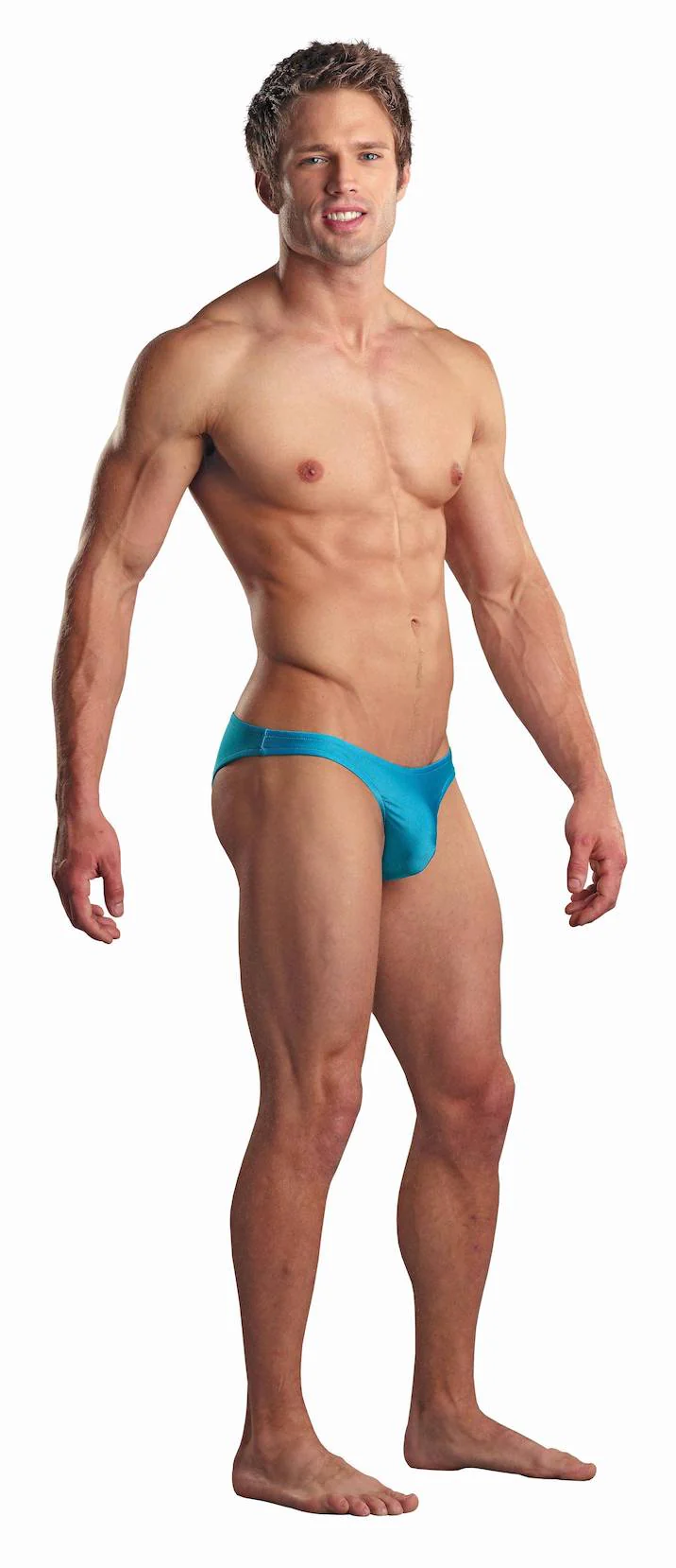 MPPAK871 Malepower Brazilian Pouch Bikini - Turquoise