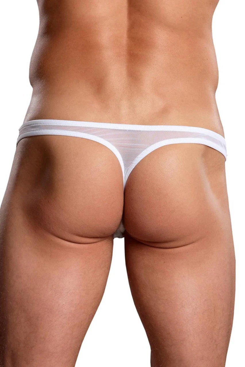 MPPAK882 Malepower Mini Pouch Thong - White - Image 2