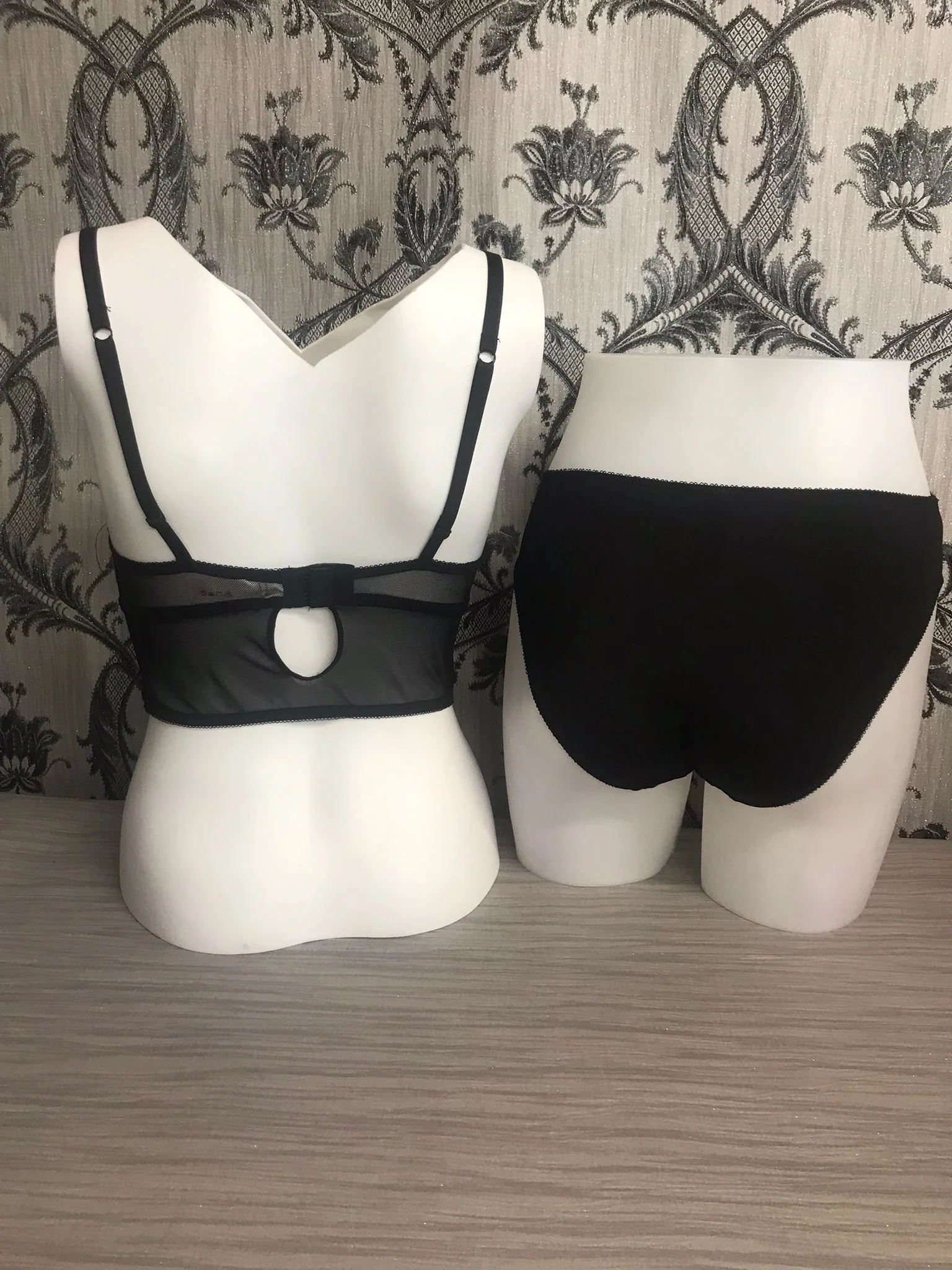 P144965-BLK Sheer Whisper Hicut - Image 2