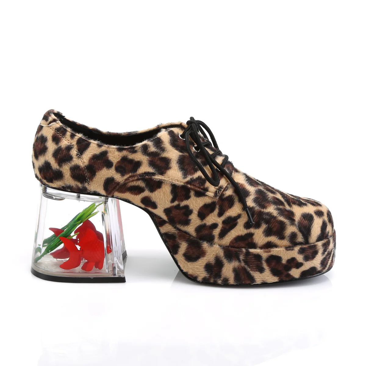 PIMP-02 Funtasma Cheetah Print Mens Disco Dress Up Shoes - Image 5