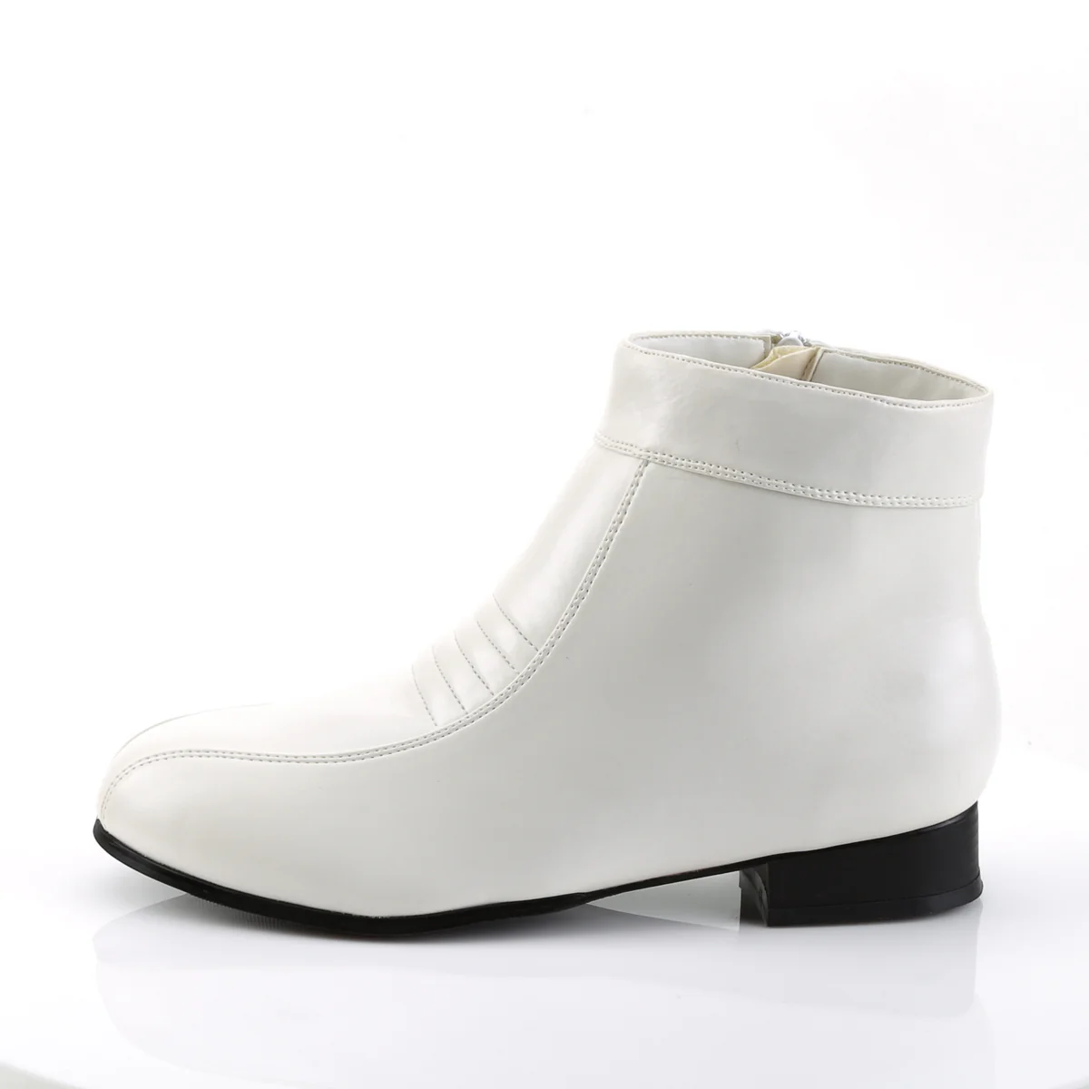 PIMP-50 Funtasma White Pu Men's Shoes - Image 3