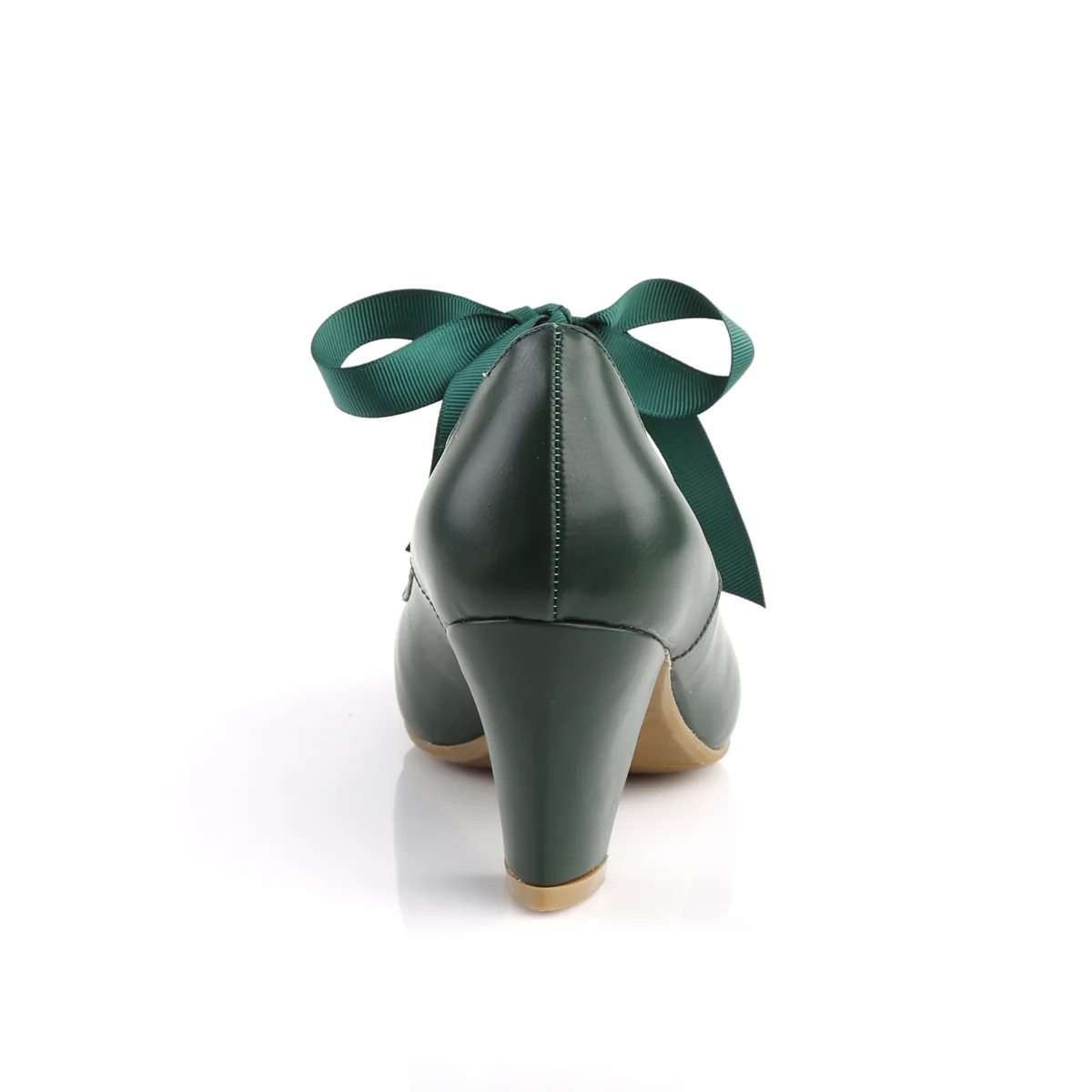 Green 2.5 Inch Sexy Heels - Pin Up Couture WIGGLE-32 - Image 4