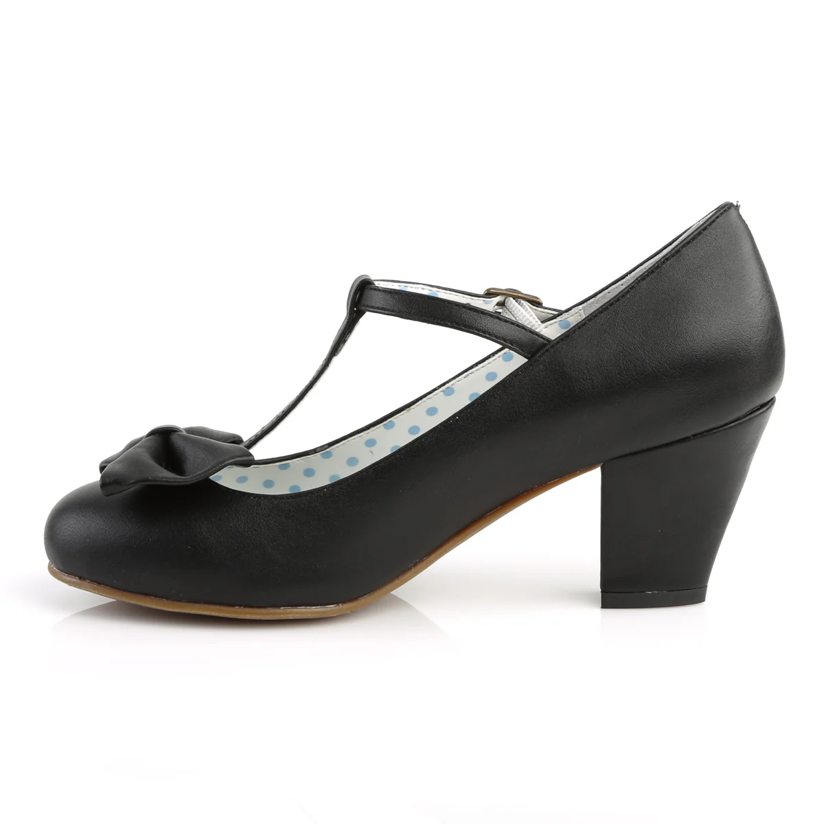 Black 2.5 Inch Glamourous Heels - Pin Up Couture WIGGLE-50 - Image 3
