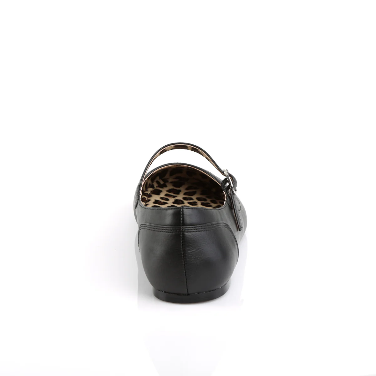 Black  Large Sizes Fetish Footwear -  Pleaser Pink Label ANNA-02 - Image 4