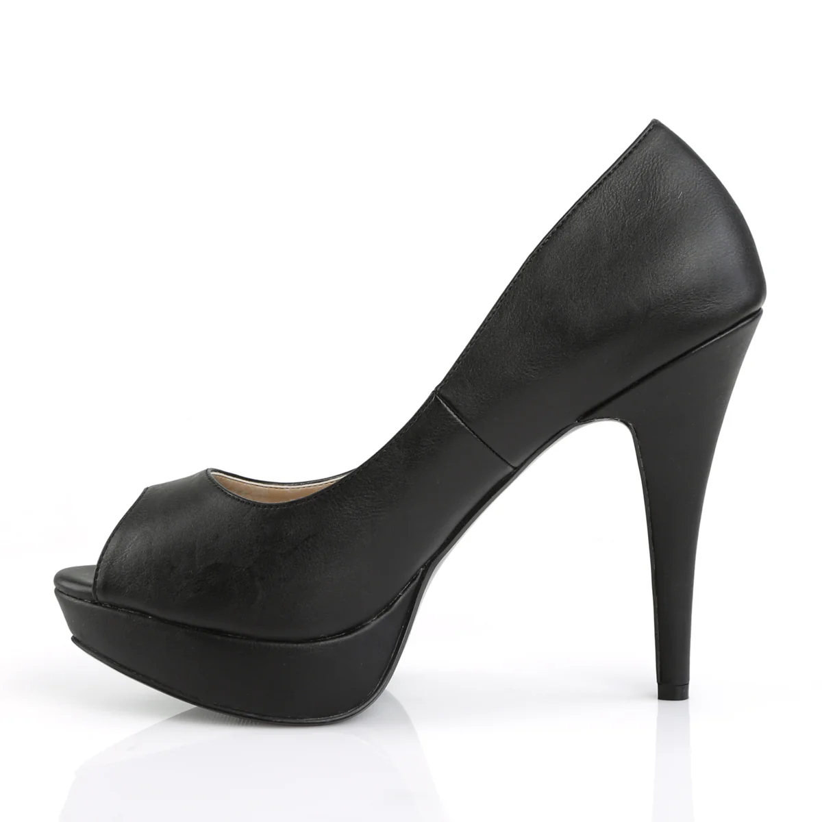 Black 5.3 Inch Fetish Platform Heels -  Pleaser Pink Label CHLOE-01 - Image 3