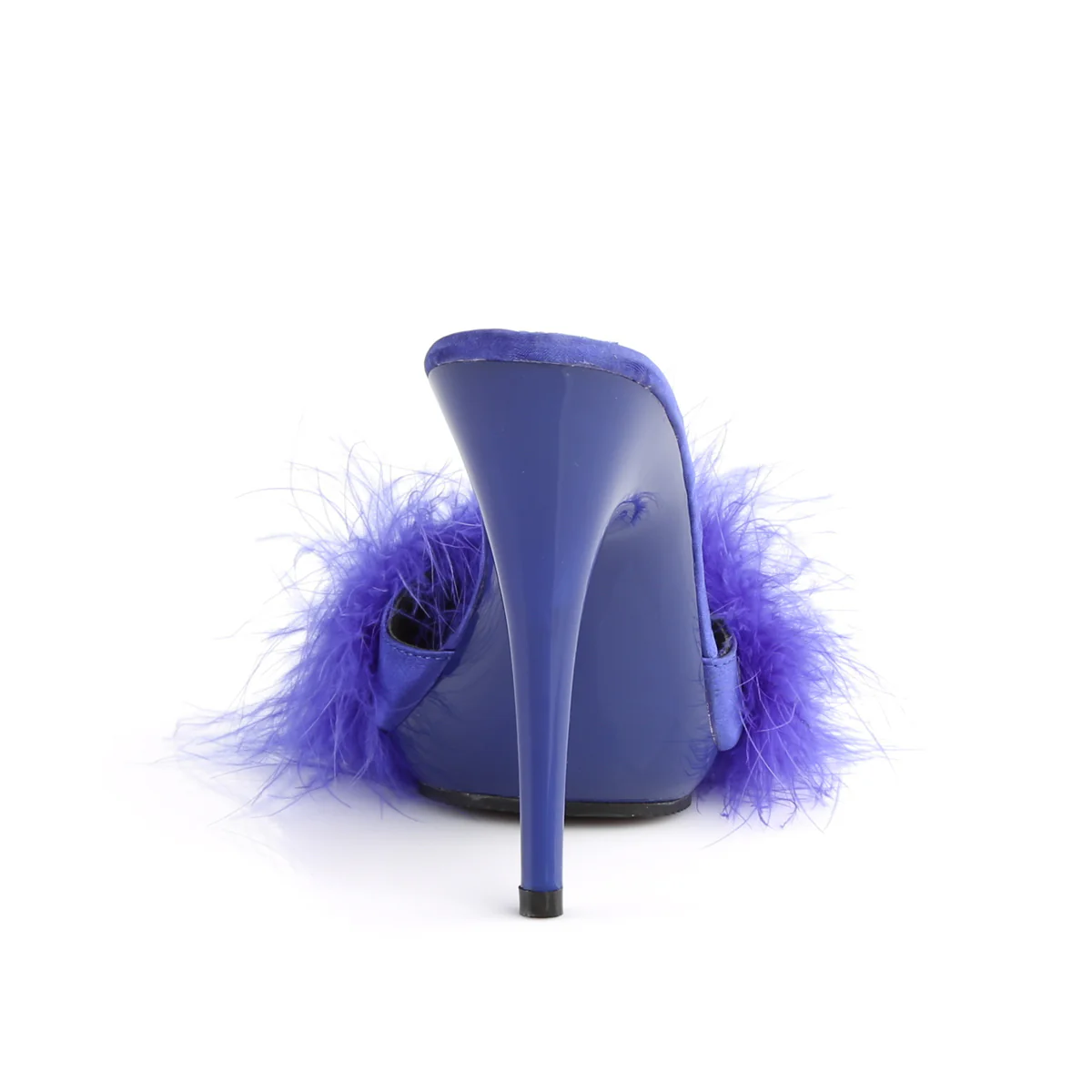 Blue 5 Inch Bedroom Shoes - Fabulicious POISE-501F - Image 3