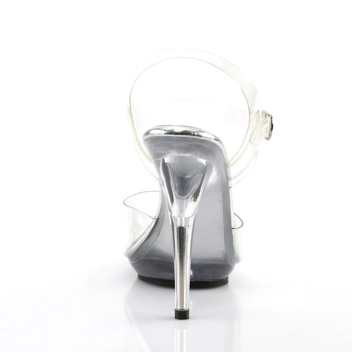 Clear 5 Inch Bikini Fitness Shoes - Fabulicious POISE-508 - Image 4