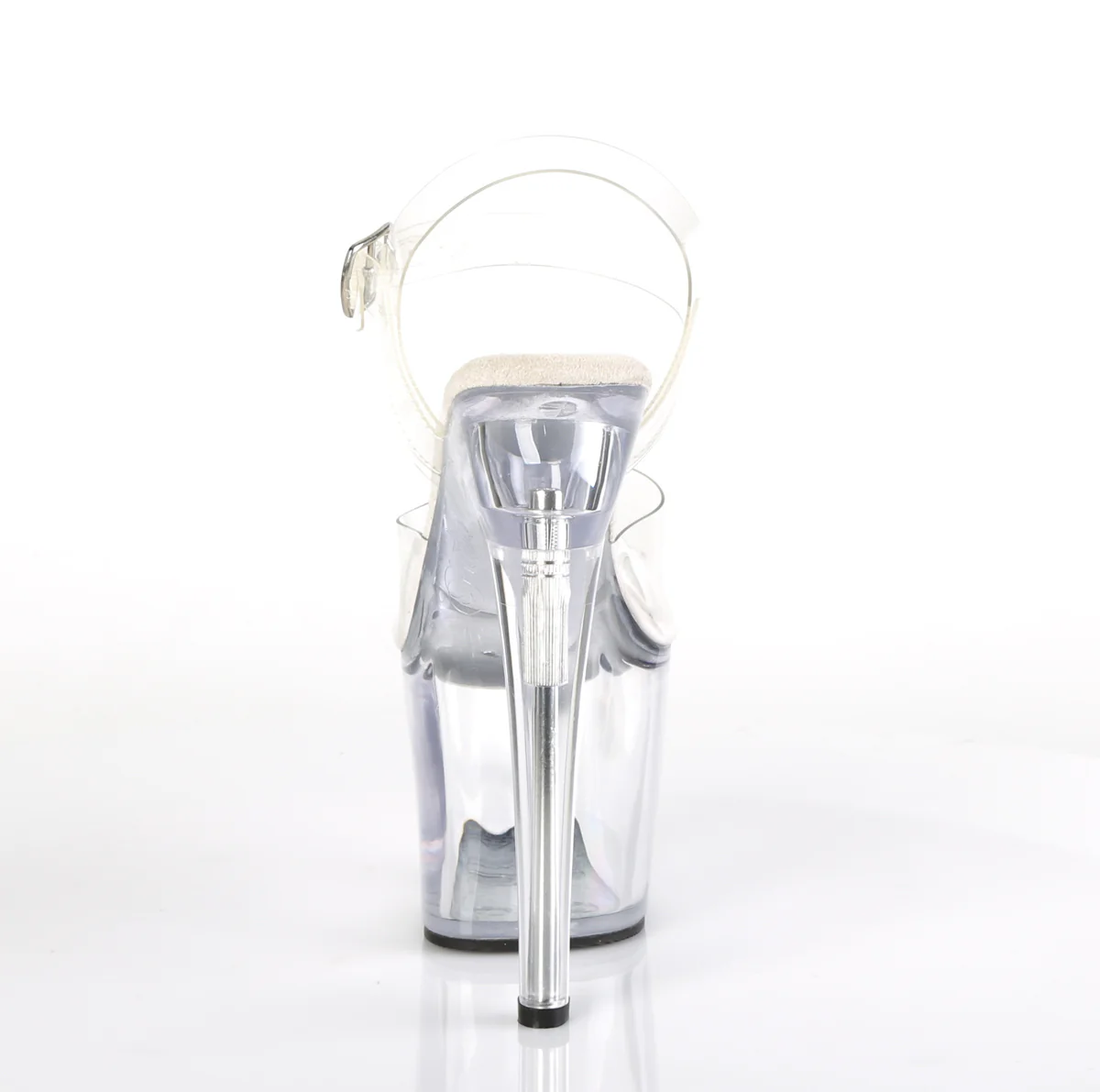 Clear 7 Inch Exotic Dance Sexy Heels - Pleaser RADIANT-708 - Image 4