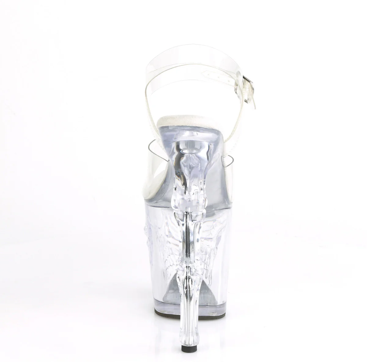 Clear 8 Inch Glamour Models Platform Heels -  Pleaser RAPTURE-808 - Image 4