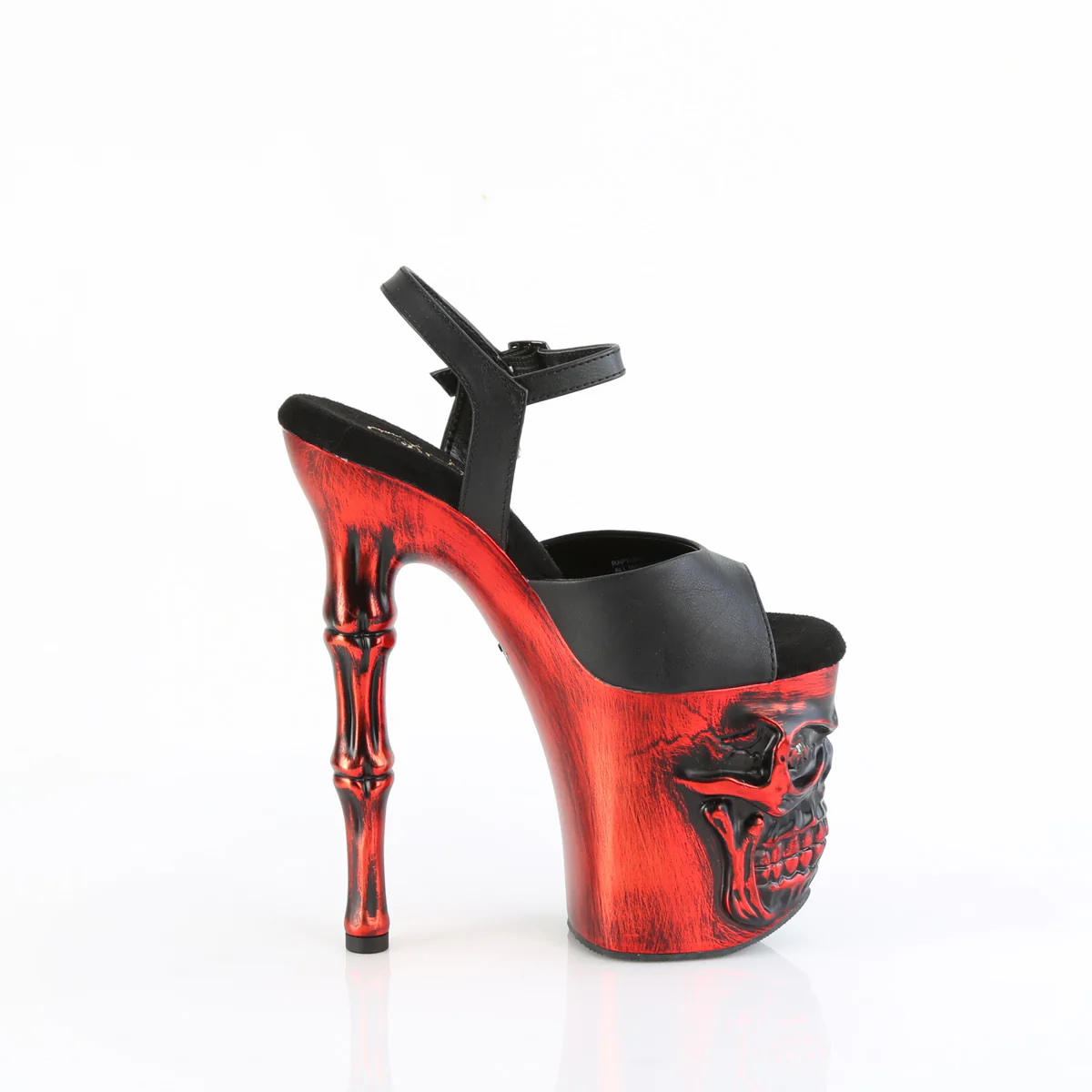 Black 8 Inch Ladies Fetish Platform Heels - Pleaser RAPTURE-809-LT - Image 5