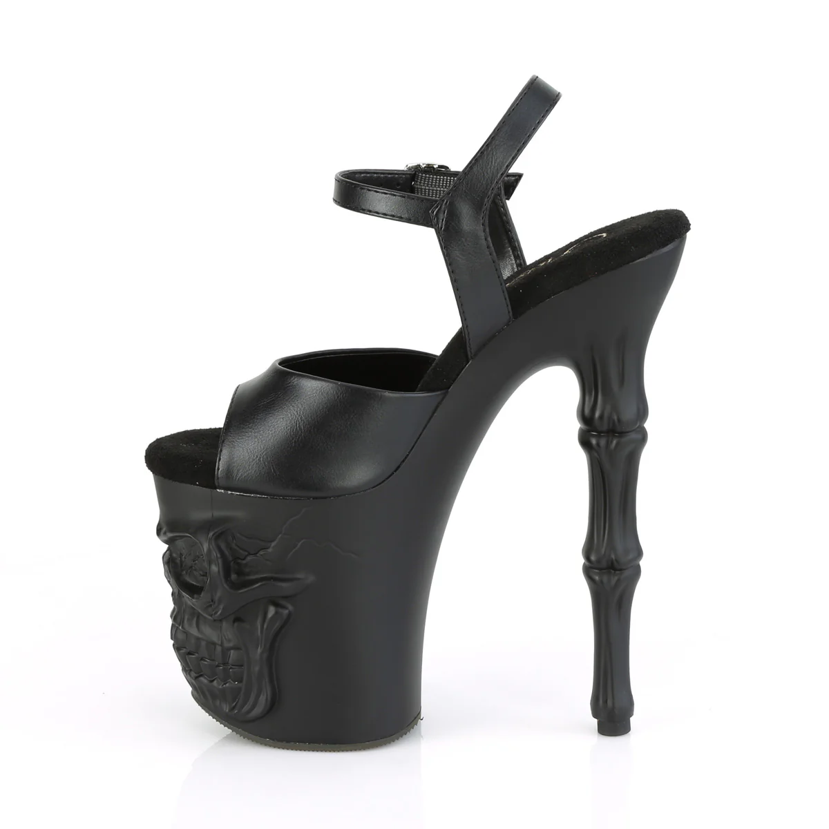 Black 8 Inch Ladies Fetish Platform Heels - Pleaser RAPTURE-809 - Image 3