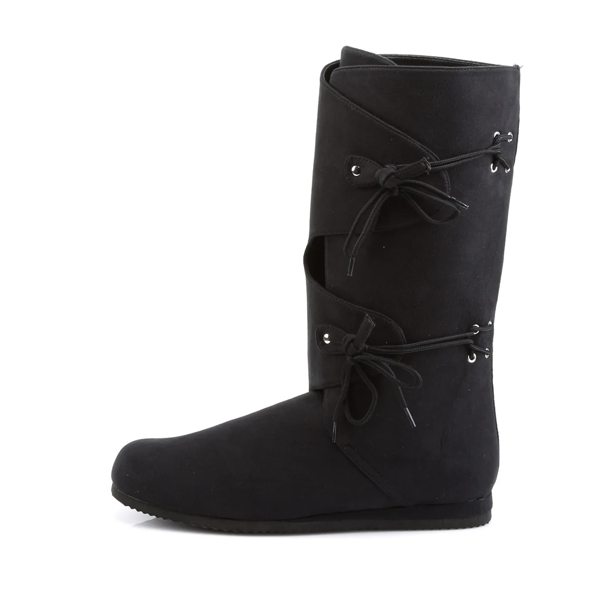 RENAISSANCE-100 Funtasma Black Microfiber Men's Boots - Image 3