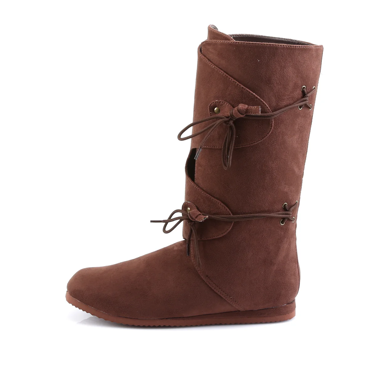 RENAISSANCE-100 Funtasma Brown Microfiber Men's Boots - Image 3