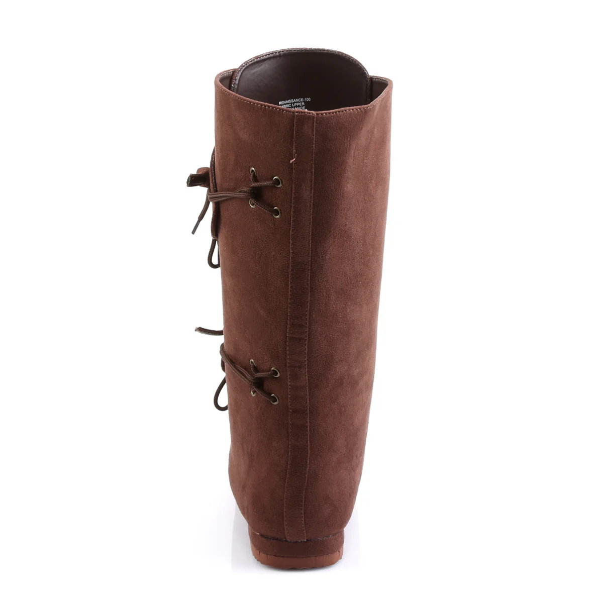 RENAISSANCE-100 Funtasma Brown Microfiber Men's Boots - Image 4