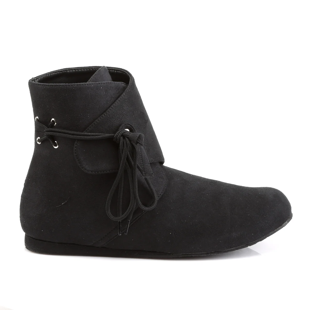 RENAISSANCE-50 Funtasma Black Microfiber Men's Shoes - Image 5