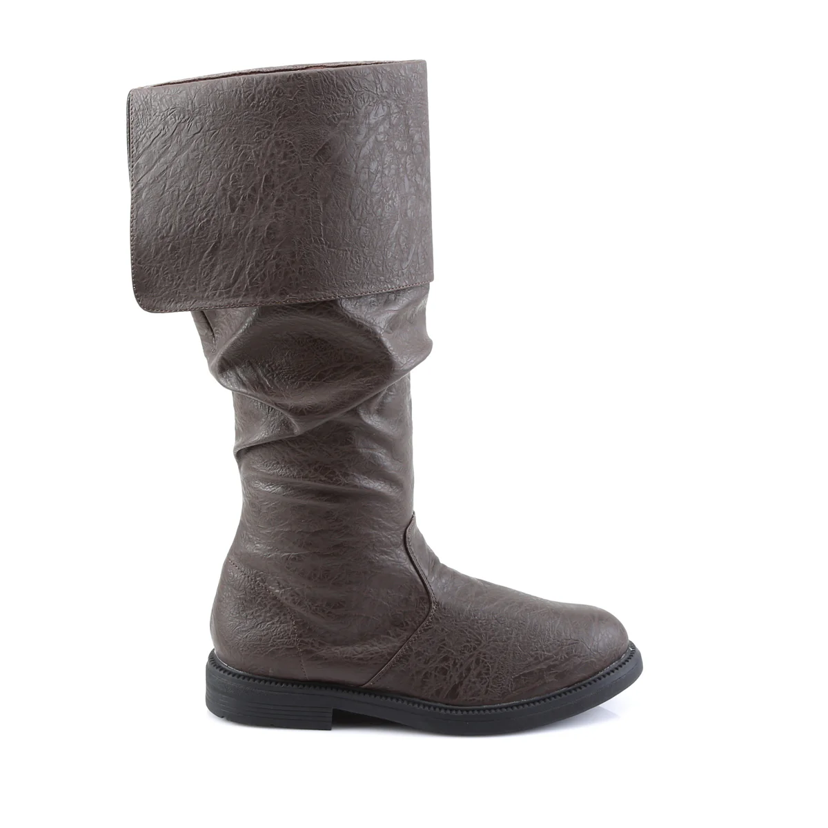 ROBINHOOD-100 Funtasma Brown Distressed Pu Men's Boots - Image 5