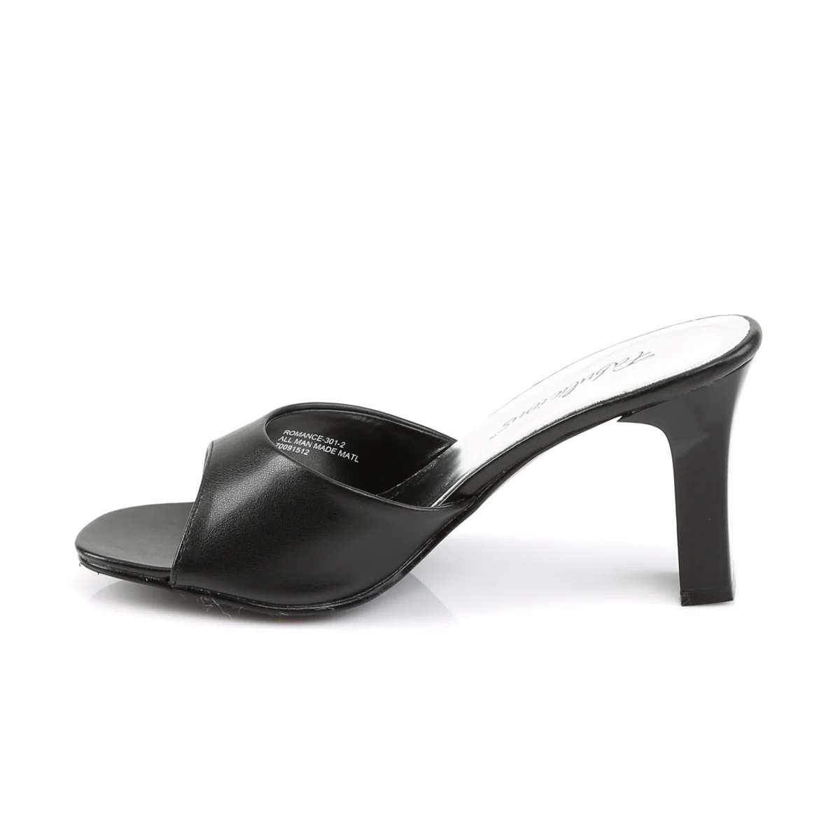 Black 3.3 Inch Sexy Shoes - Fabulicious ROMANCE-301-2 - Image 3