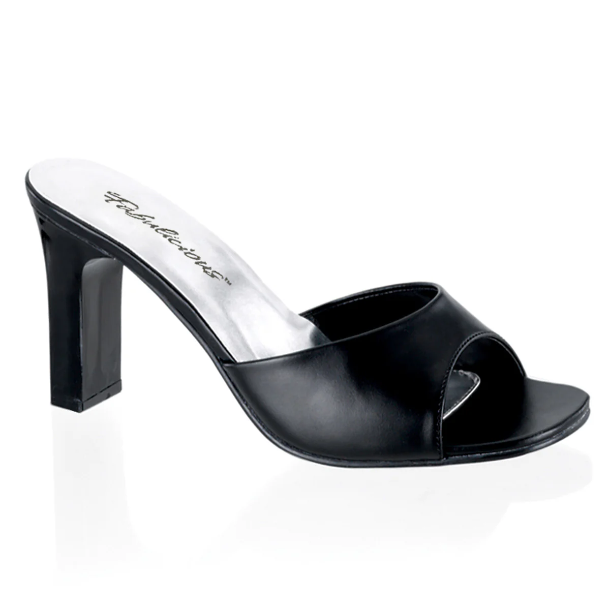 Black 3.3 Inch Sexy Shoes - Fabulicious ROMANCE-301-2 - Image 6