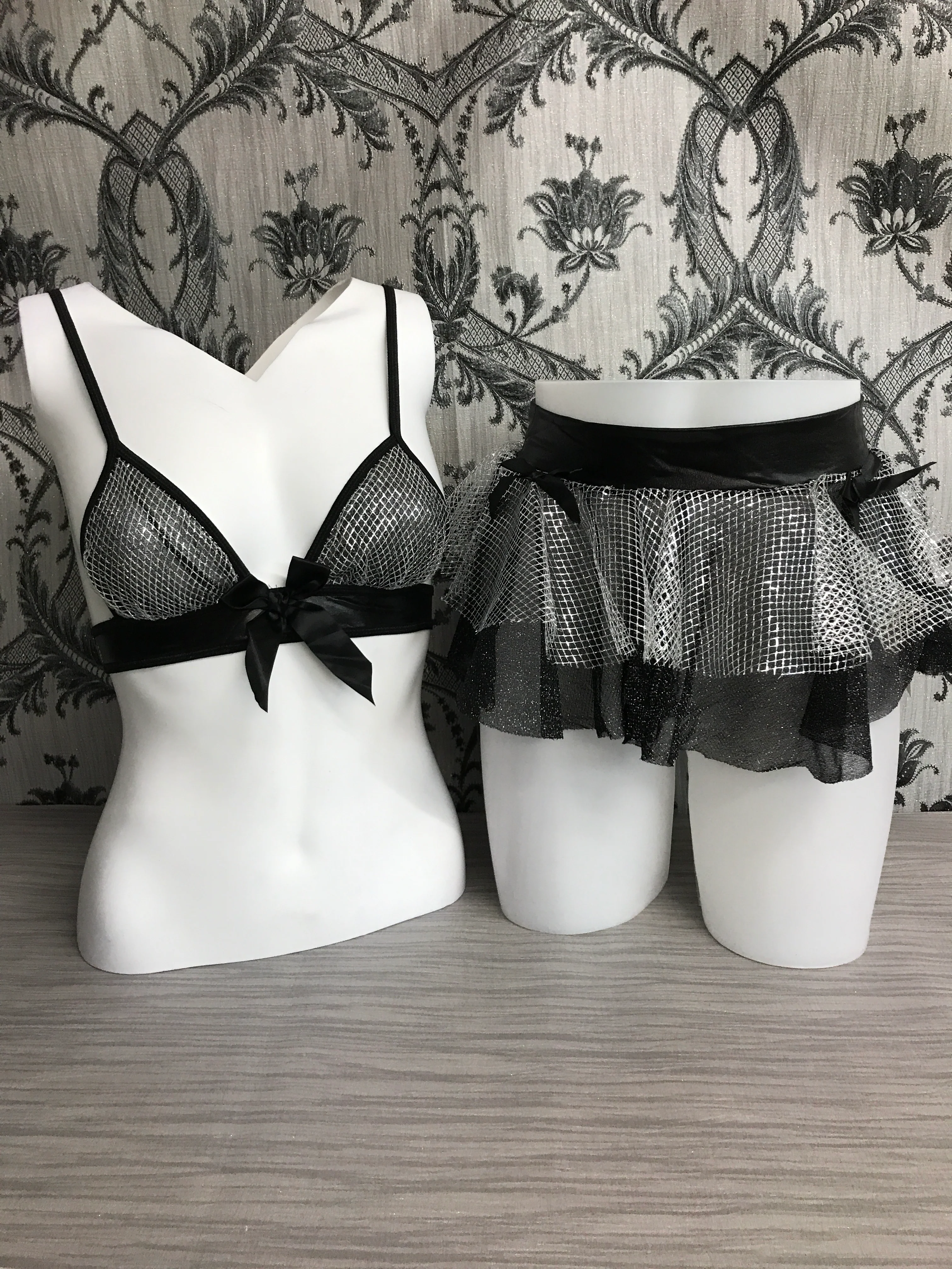 RV-MH838-BLK-XS Miniskirt Lingerie