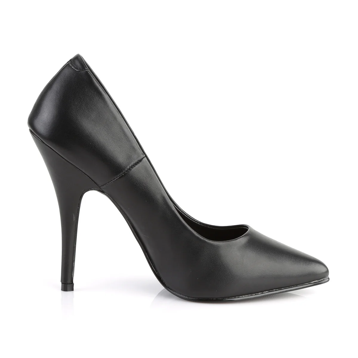Black 5 Inch Alluring Fetish Heels - Pleaser SEDUCE-420 - Image 5