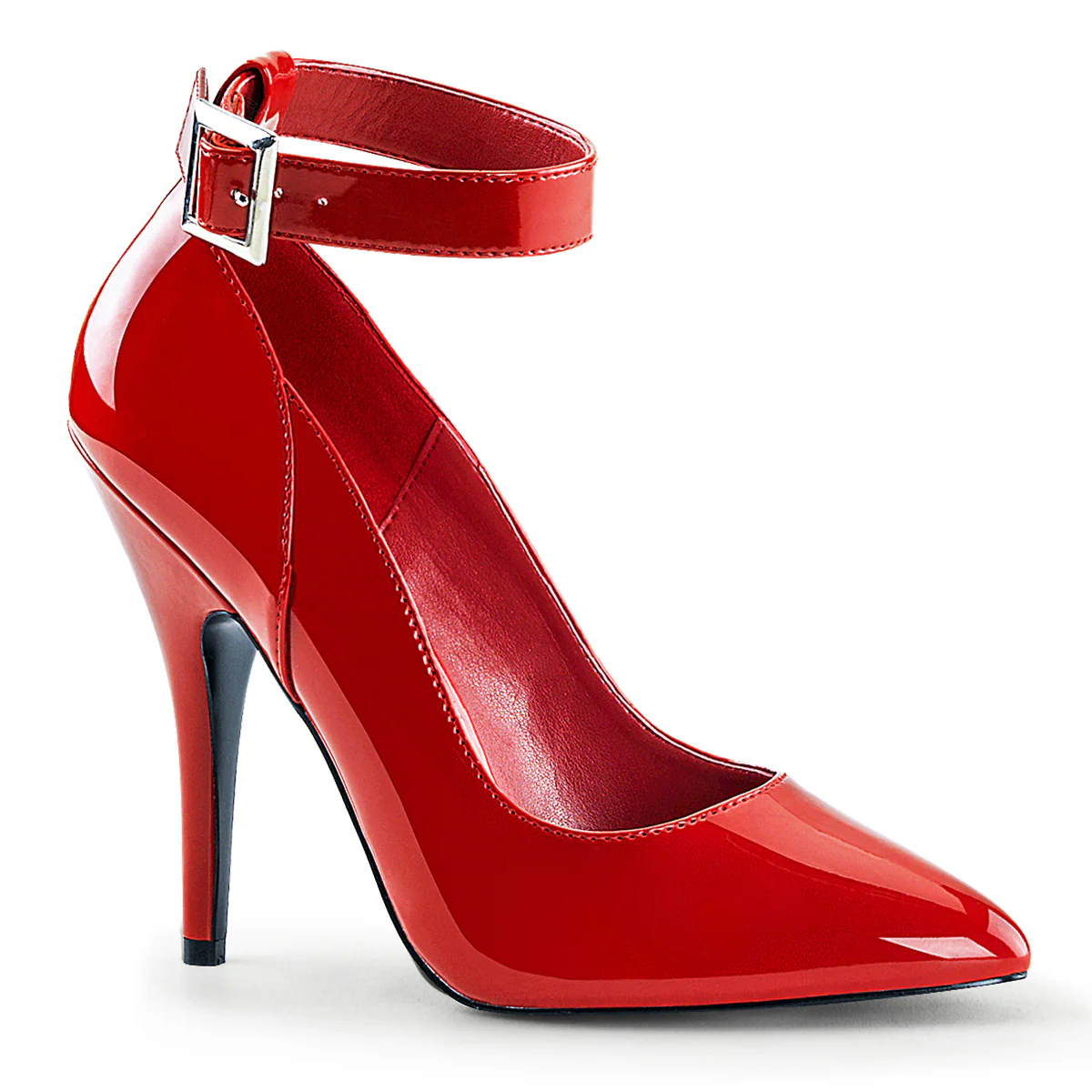 Red 5 Inch Exotic Dancer Sexy Heels - Pleaser SEDUCE-431 - Image 6