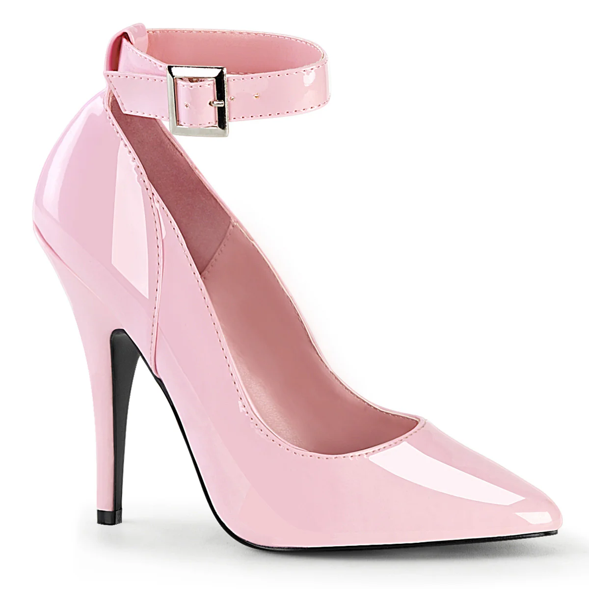 Baby Pink 5 Inch Pole Dancer Bedroom Heels - Pleaser SEDUCE-431 - Image 2