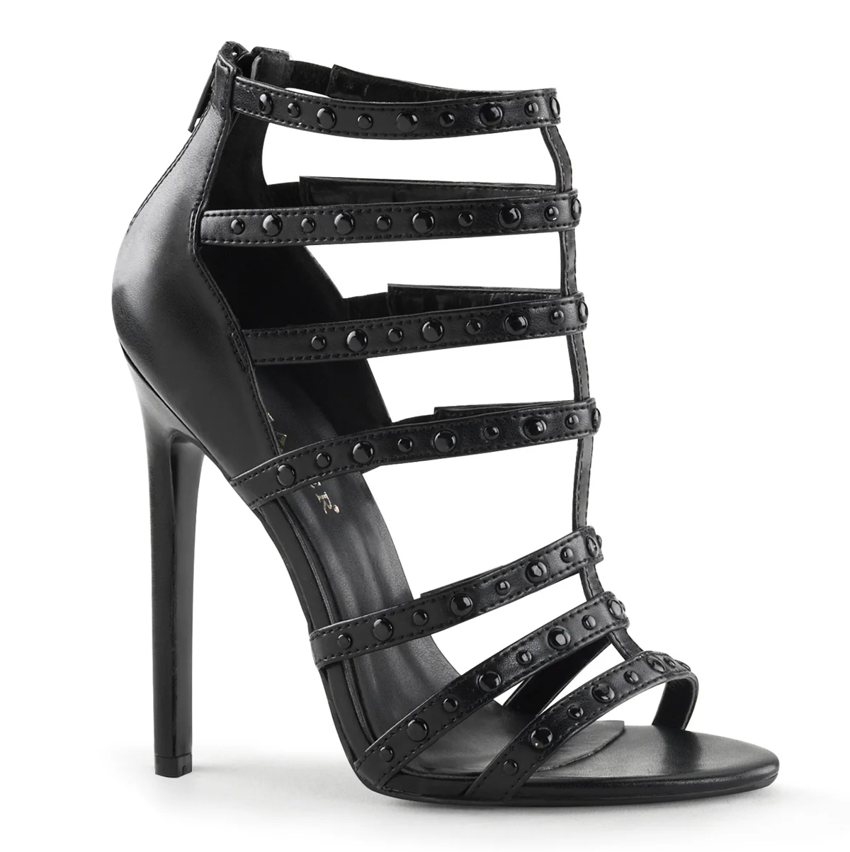 Black 5 Inch Exotic Dancer Sexy Heels - Pleaser SEXY-15 - Image 6