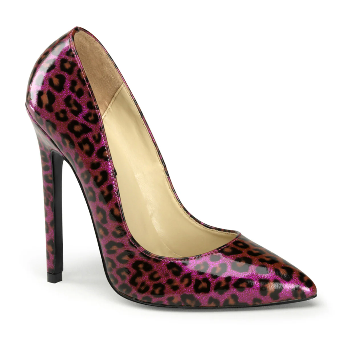 Purple 5 Inch Tempting Bedroom Heels -  Pleaser SEXY-20 - Image 2