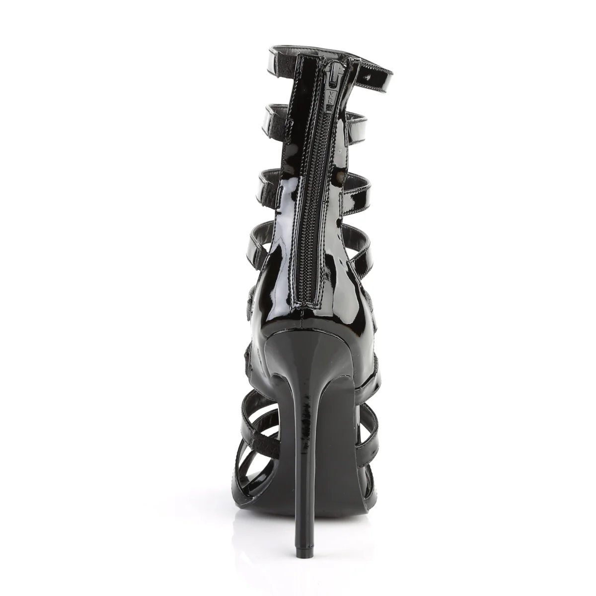 Black 5 Inch Sensual Single Sole Shoes - Pleaser SEXY-52 - Image 4