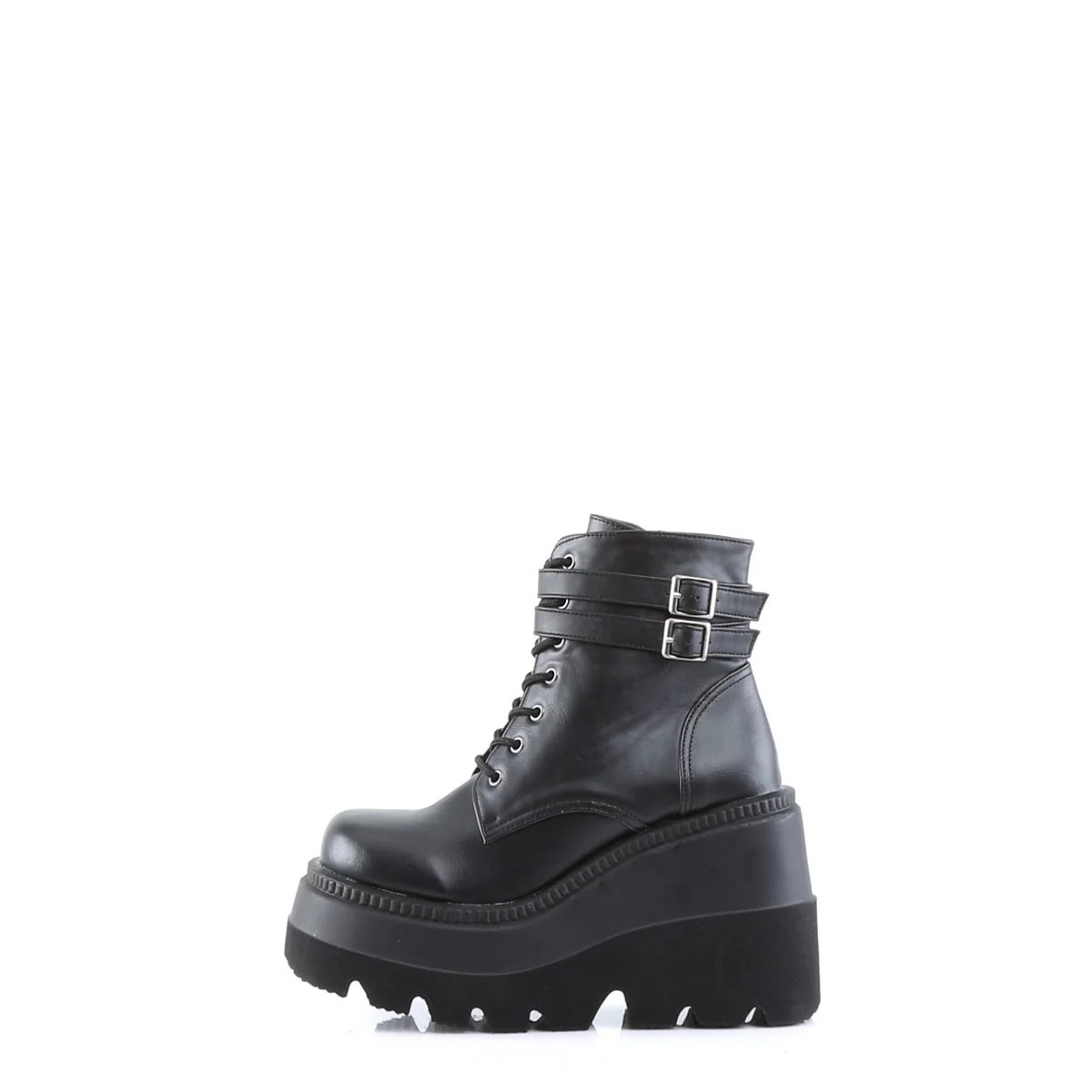 Black  Alternative Women's Ankle Boots -  Demonia Cult SHAKER-52 - Image 3