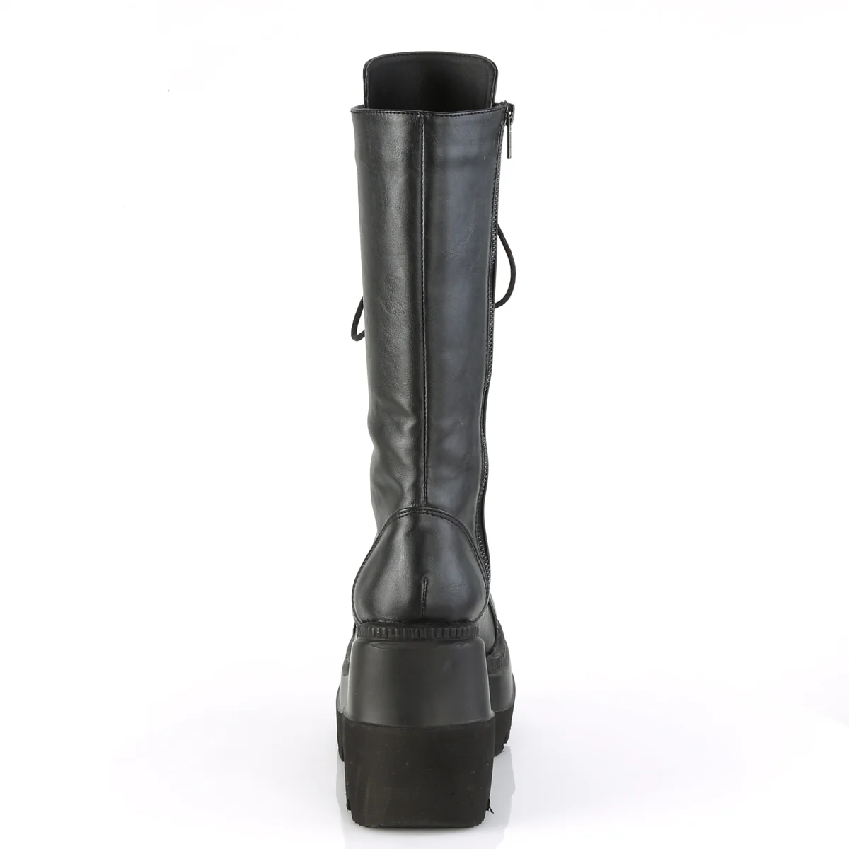 White  Alternative Knee High Boots -  Demonia Cult SHAKER-72 - Image 4