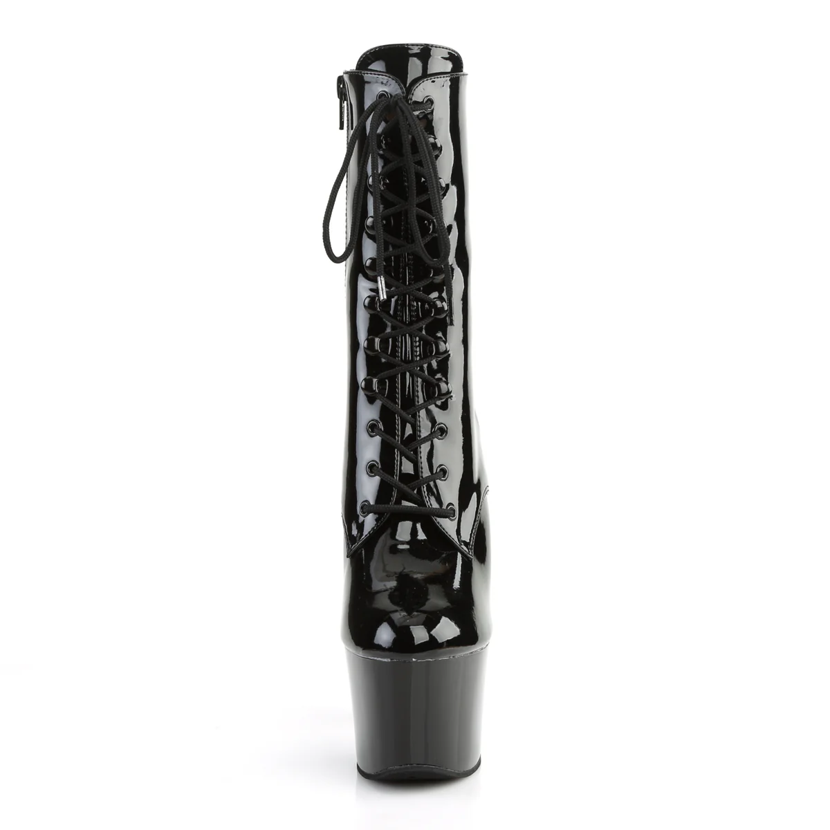 Black 7 Inch Bedroom Style Platform Boots - Pleaser SKY-1020 - Image 2
