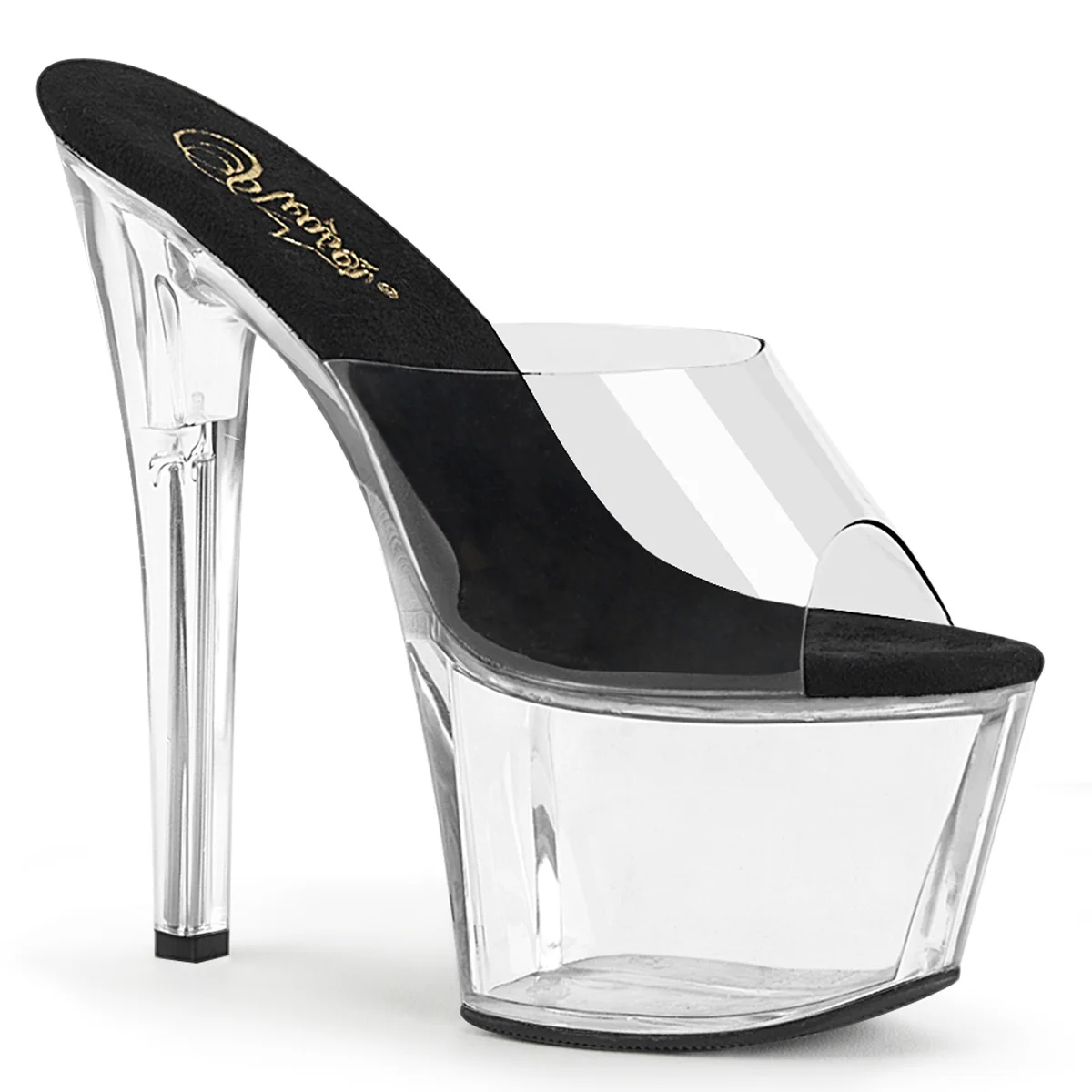 Clear 7 Inch Exotic Dancing Platform Shoes -  Pleaser SKY-301