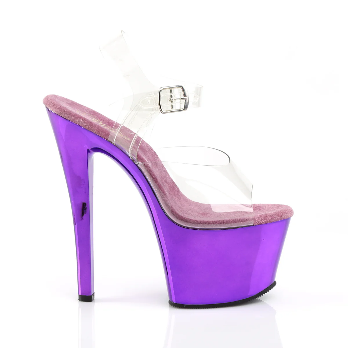 Purple 7 Inch Exotic Dancing Platform Shoes - Pleaser SKY-308 - Image 5