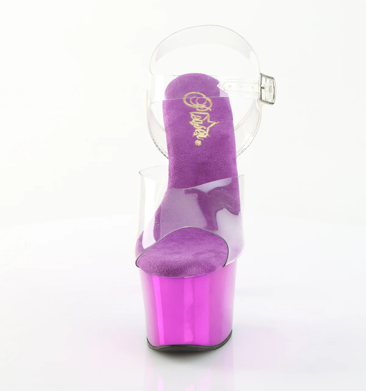 Purple 7 Inch Exotic Dancing Platform Shoes - Pleaser SKY-308CHRS - Image 2