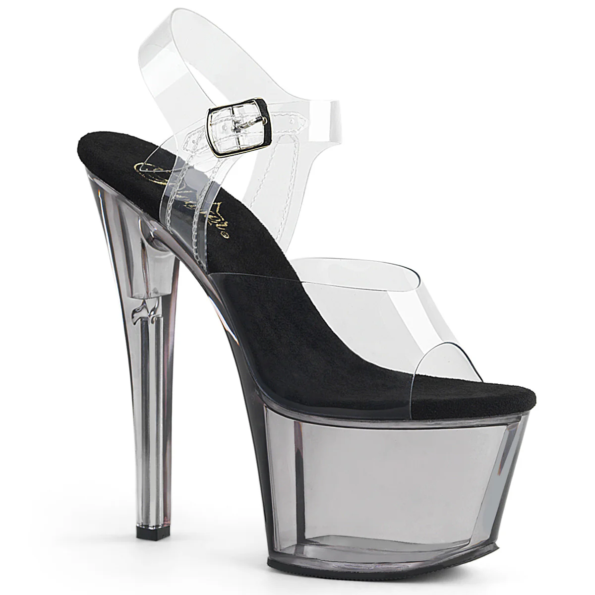 Clear Smoke 7 Inch Platform Pole Platform Shoes - Pleaser SKY-308T - Image 6