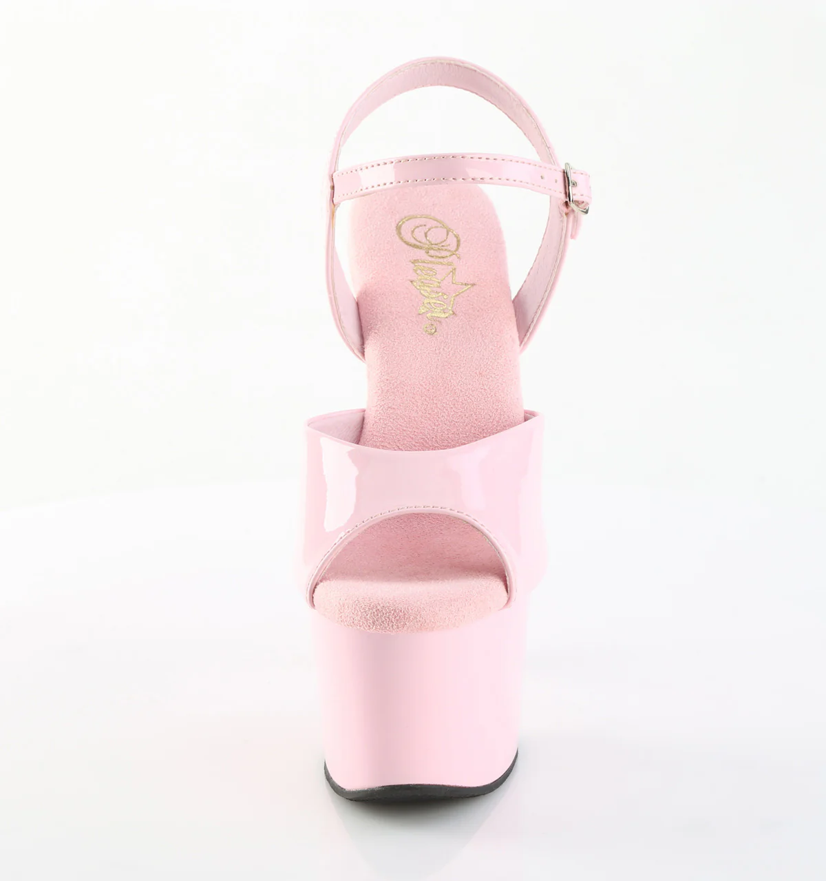 Baby Pink 7 Inch Pole Dancer Platform Shoes - Pleaser SKY-309 - Image 2