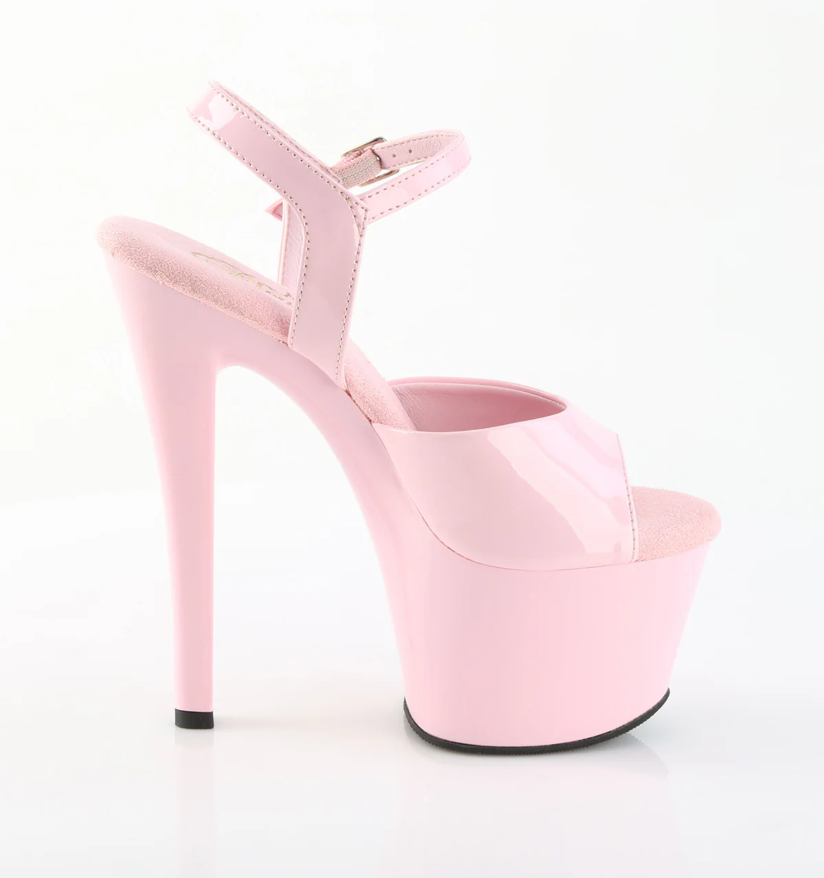 Baby Pink 7 Inch Pole Dancer Platform Shoes - Pleaser SKY-309 - Image 5