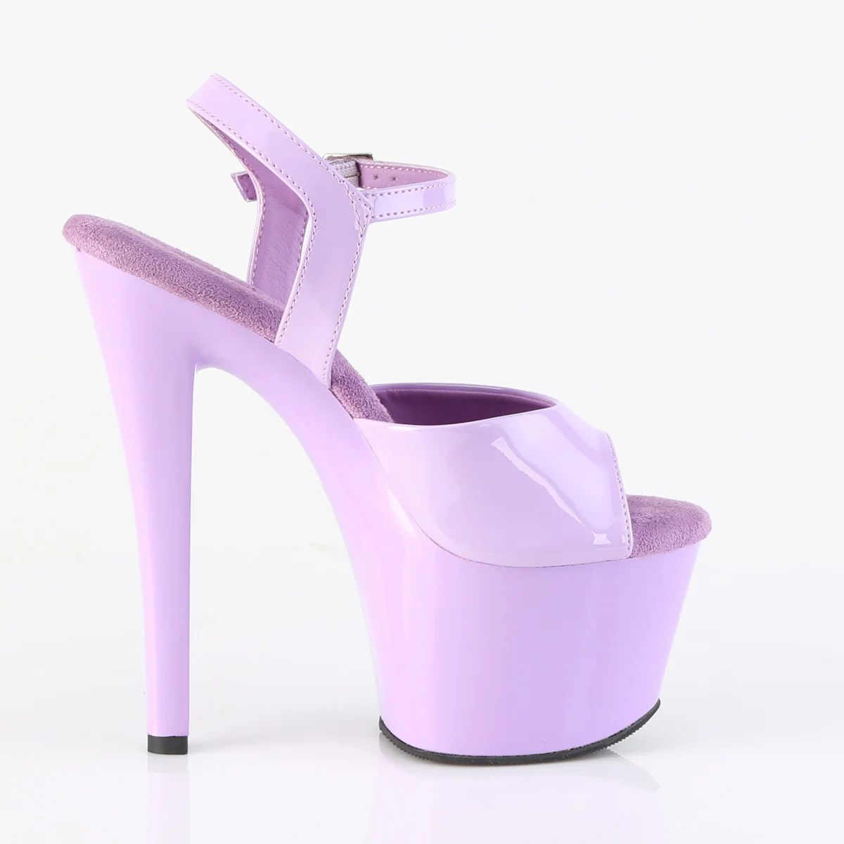 Lavender 7 Inch Fetish Pole Platform High Heels - Pleaser SKY-309 - Image 5