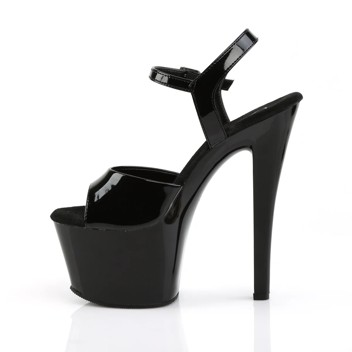 Black 7 Inch Exotic Dancing Platform Shoes -  Pleaser SKY-309 - Image 3