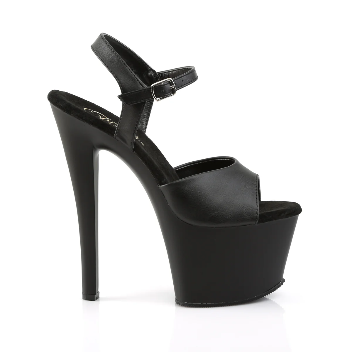 Black 7 Inch Exotic Dancing Platform Shoes - Pleaser SKY-309 - Image 5
