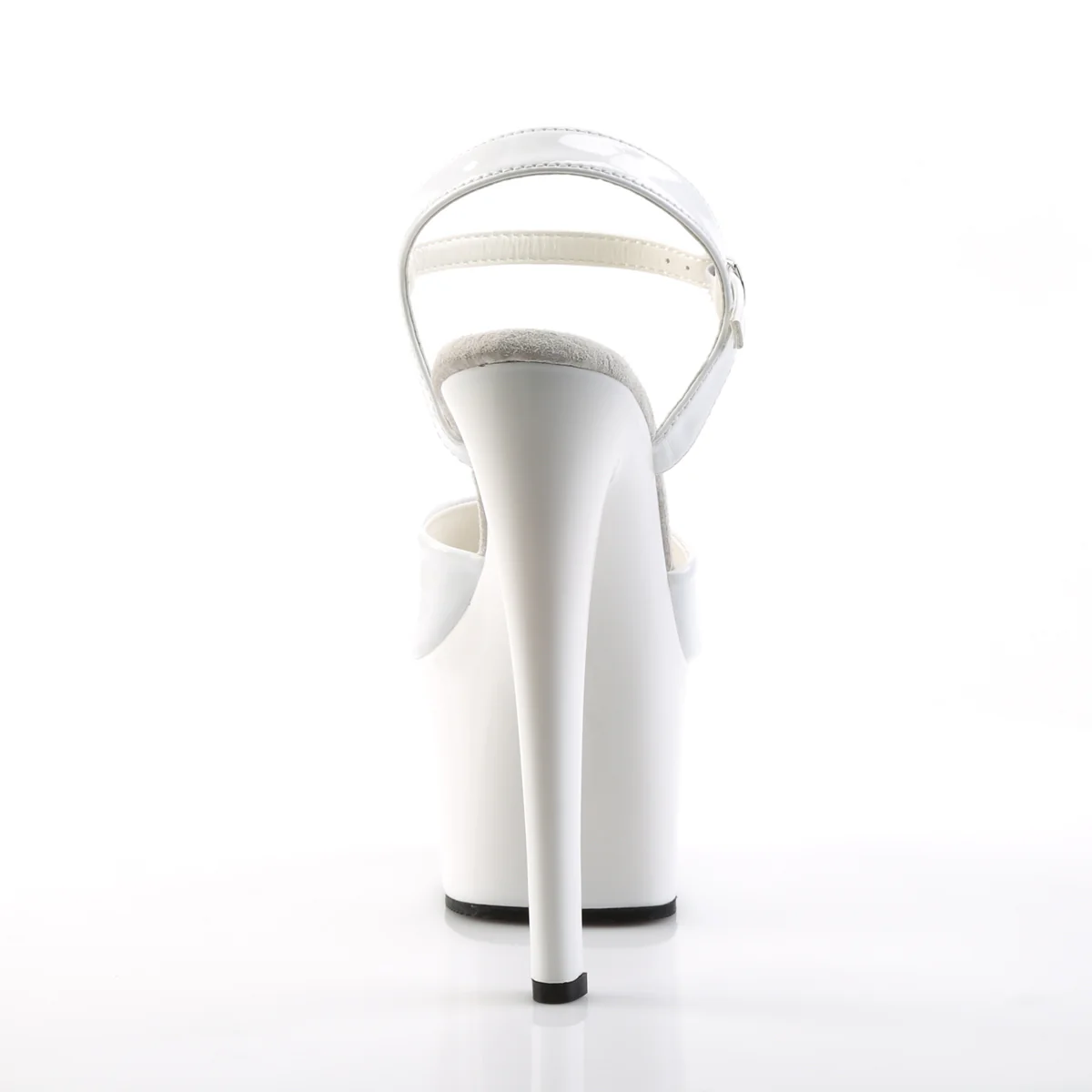 White 7 Inch Exotic Dancing Platform High Heels - Pleaser SKY-309 - Image 4