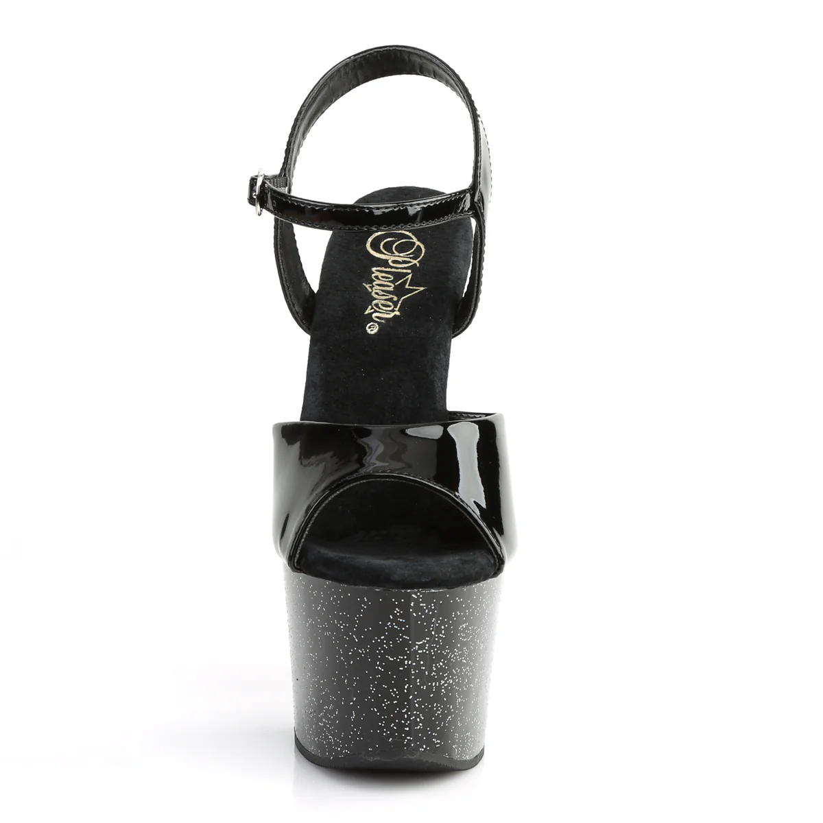 Black 7 Inch Exotic Dancing Platform Shoes - Pleaser SKY-309MG - Image 2