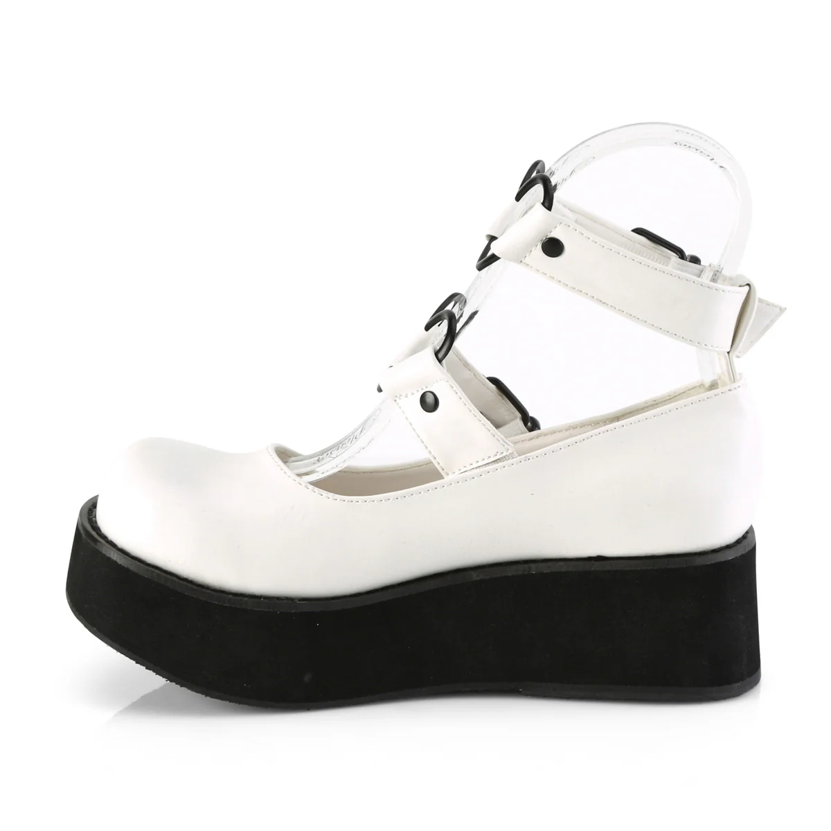White  Alternative Footwear -  Demonia Cult SPRITE-02 - Image 23